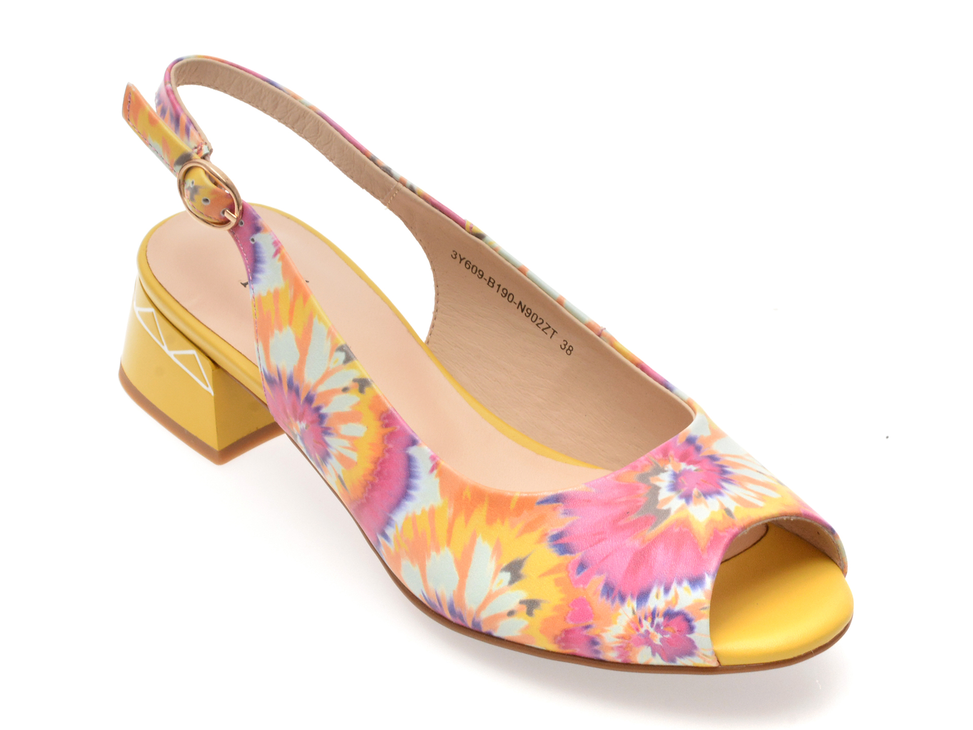 Sandale FLAVIA PASSINI Multicolor din Piele