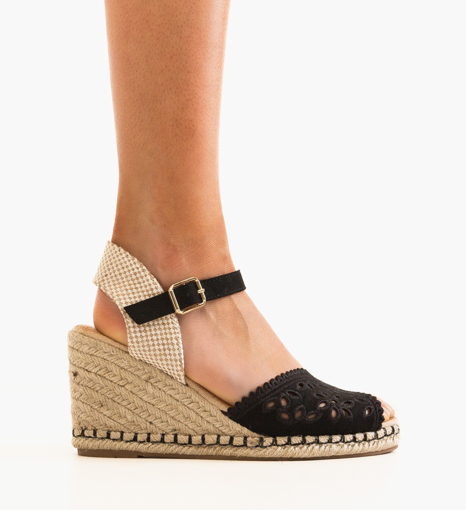 Platforme Dama Ehsan Negre | Confort si Stil - imagine 4