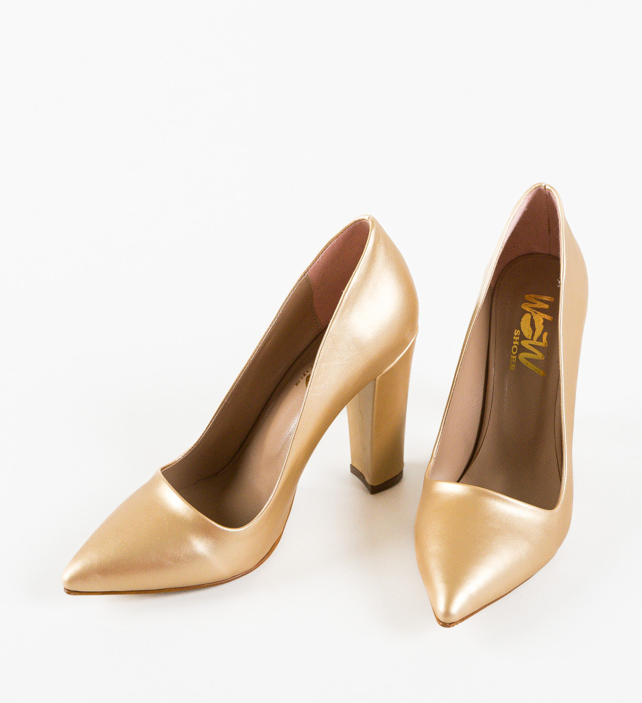 Pantofi Clashyo Aurii | Eleganță Supremă - imagine 8