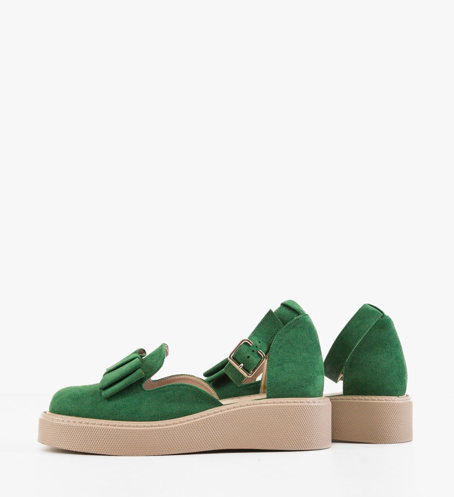 Pantofi Casual Dama Hammbe Verzi – Stil și Confort - imagine 7
