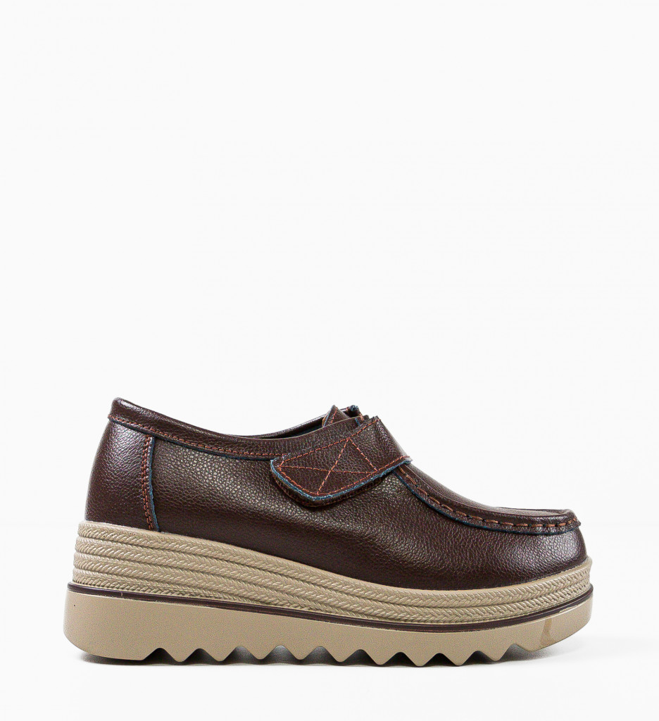 Pantofi Casual Straif Maro - Confort & Stil - imagine 5