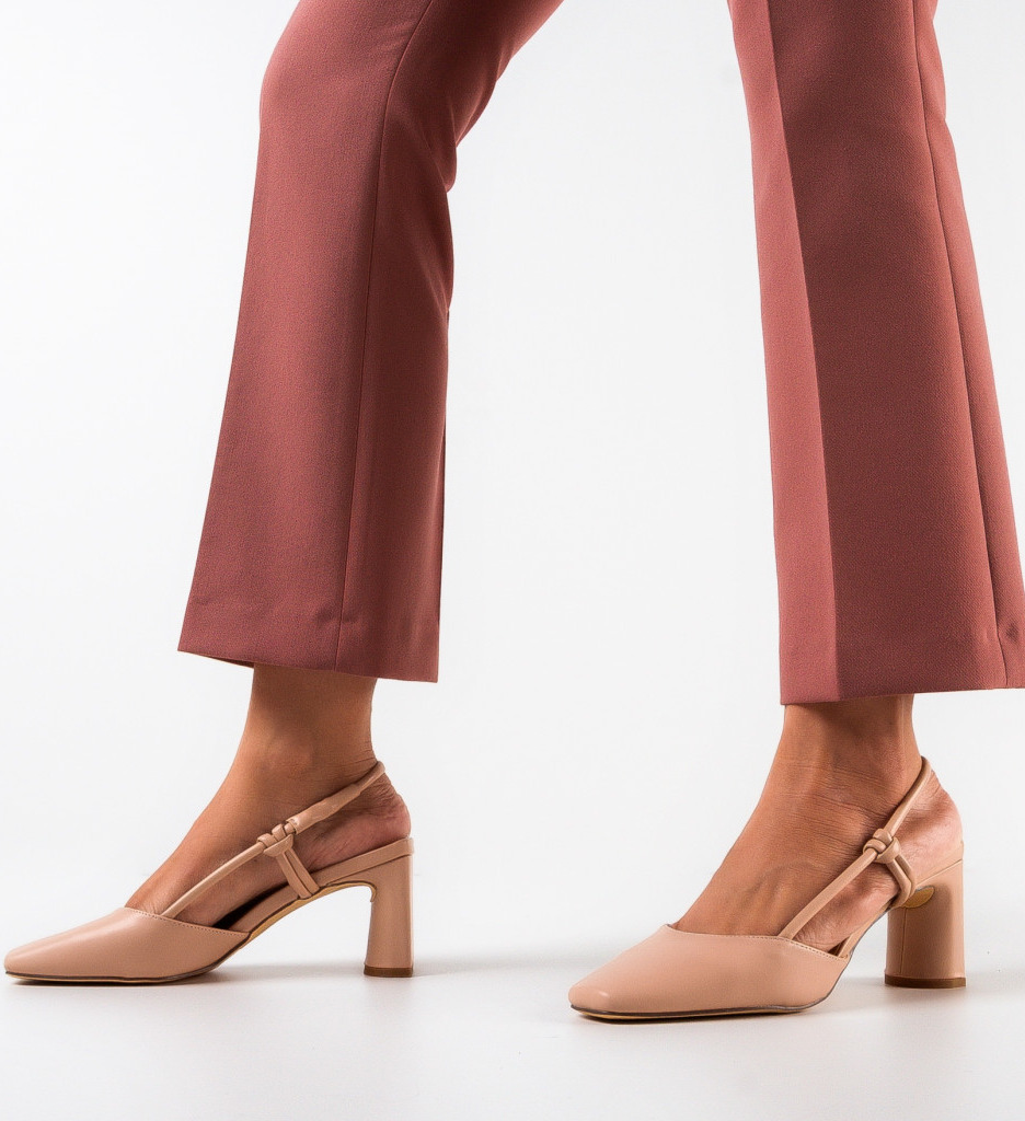 Pantofi Millerv Nude - Eleganță și Stil - imagine 2