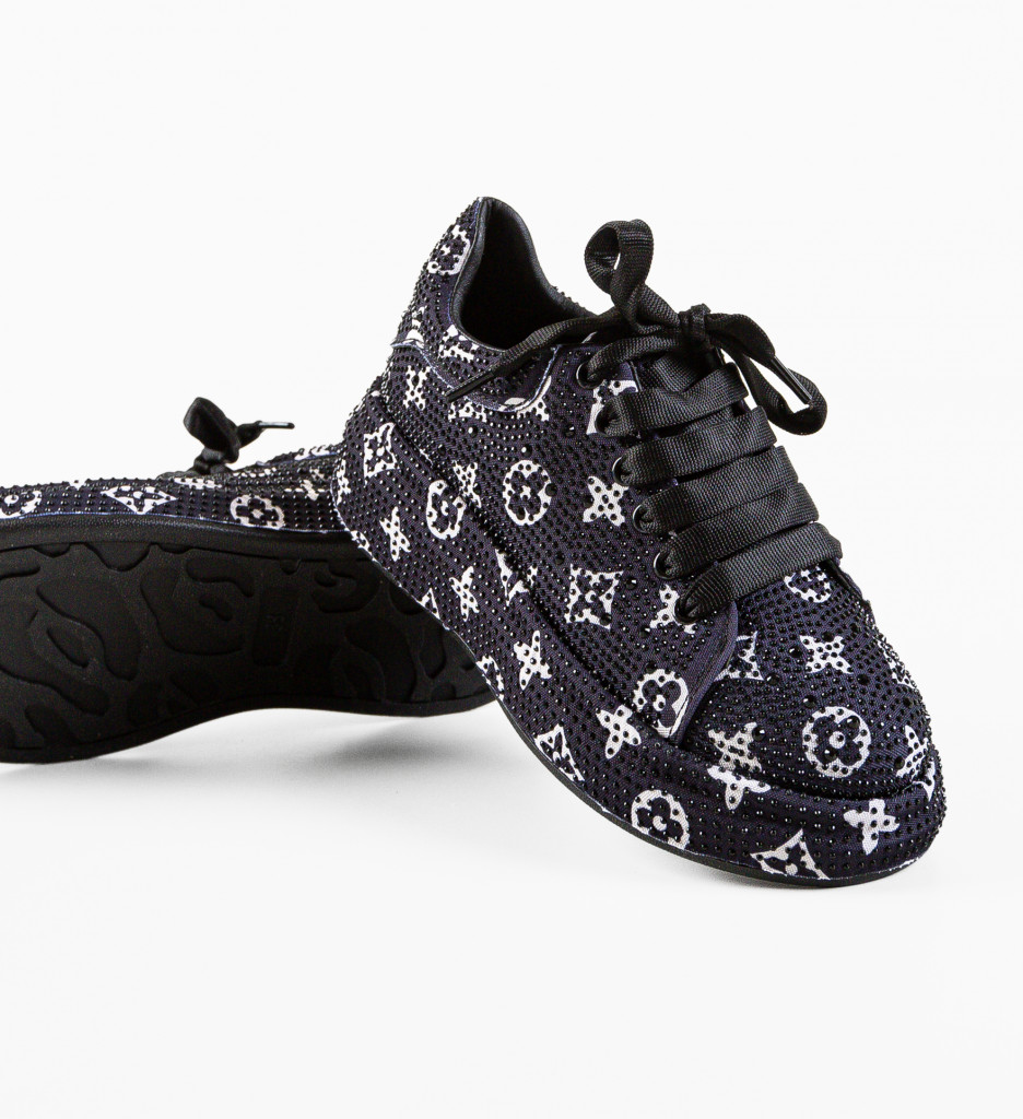 Pantofi Casual Dama Urssy Negri | Stil și Confort - imagine 5