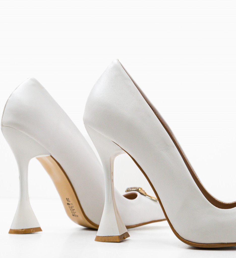 Pantofi dama Provok Albi | Eleganți și Moderni - imagine 8