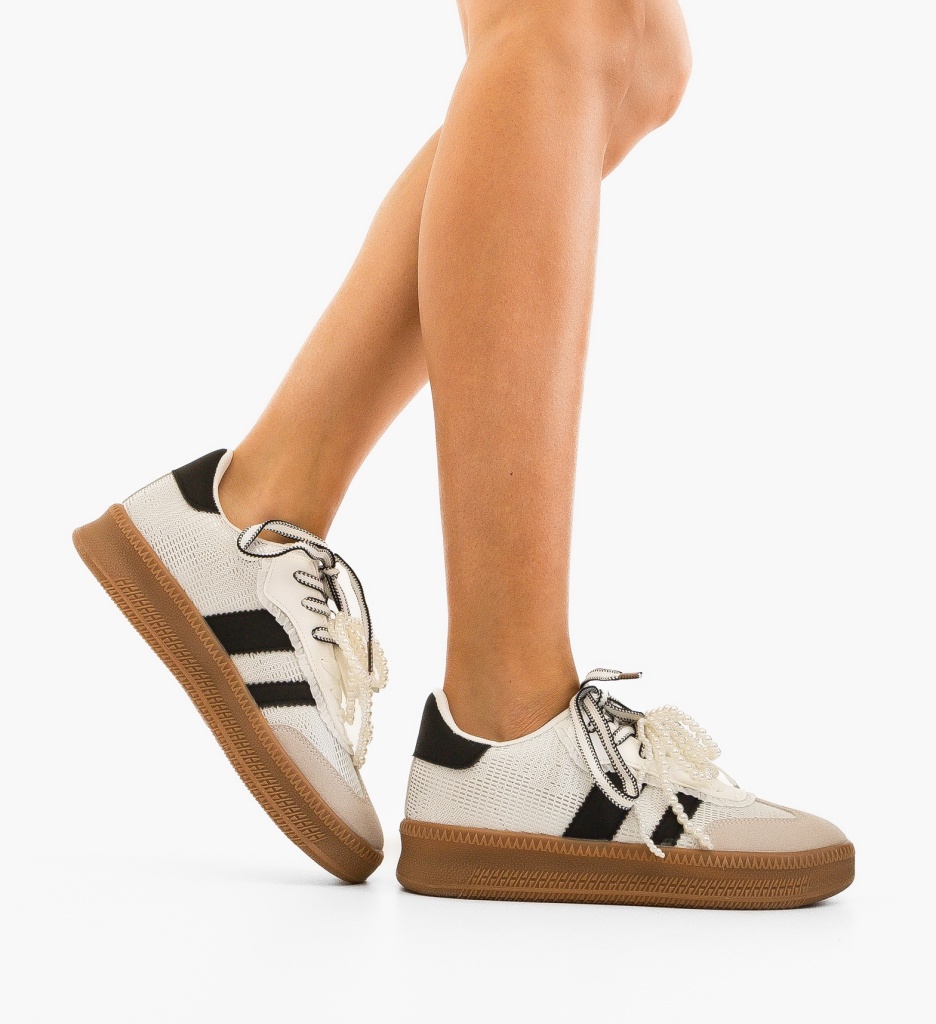 Pantofi Sport Dama Esha Albi | Confort - imagine 4