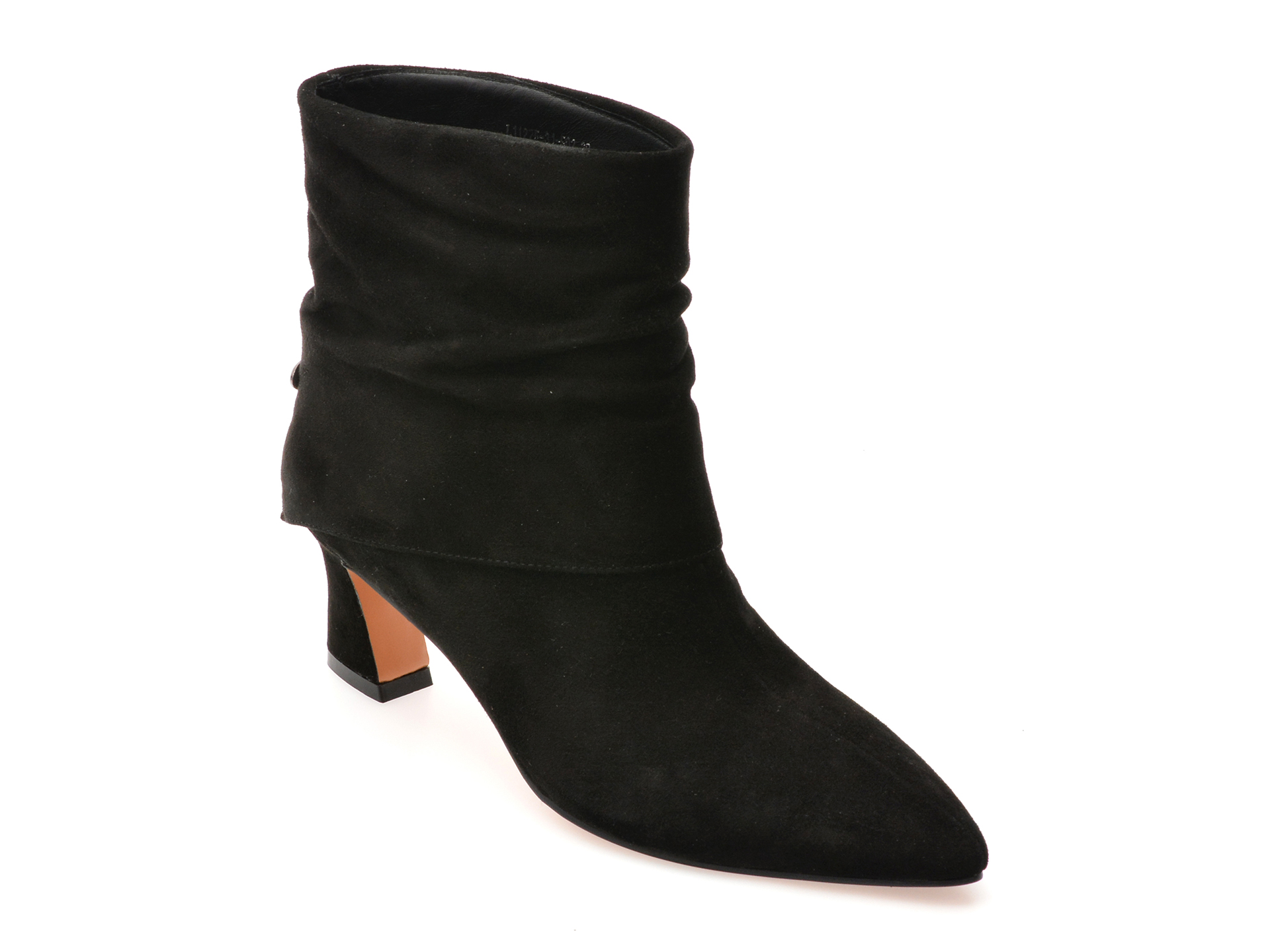 Botine ALDO Elegante Negre din Piele Întoarsă