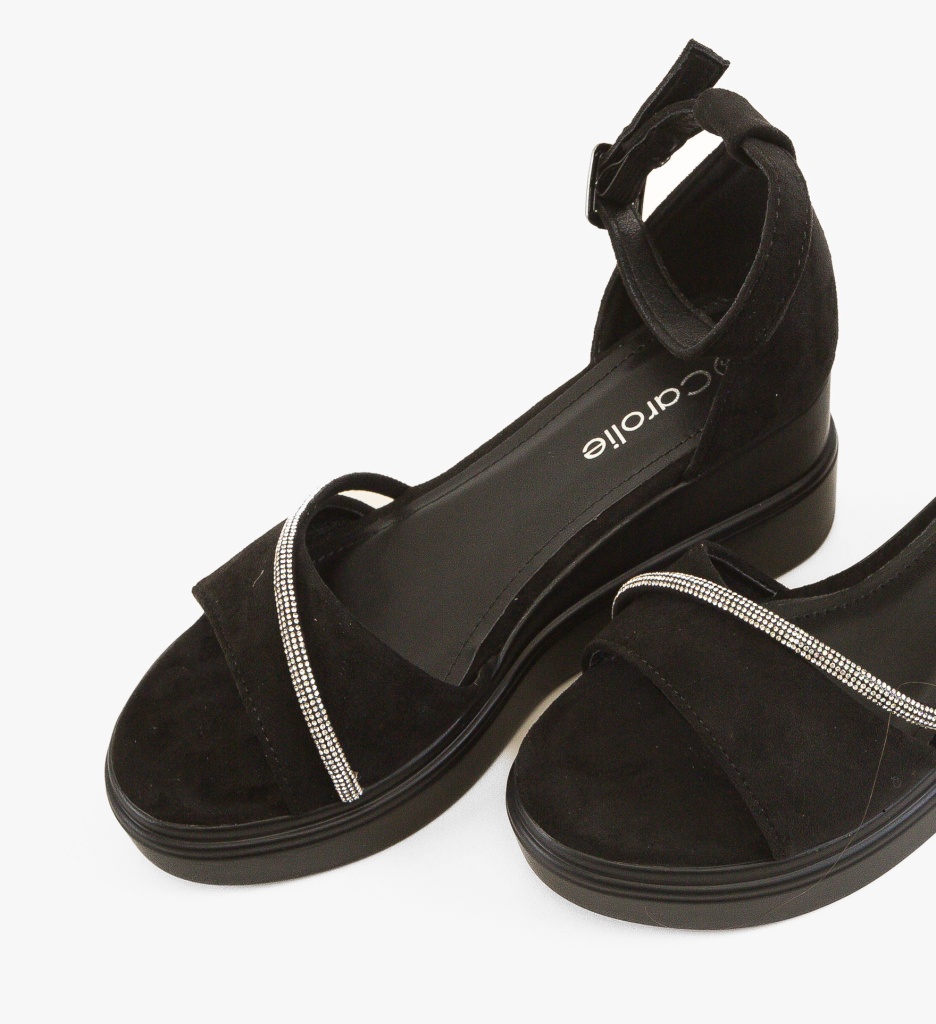 Sandale Dama Holt Negre | Eleganță și Confort - imagine 5