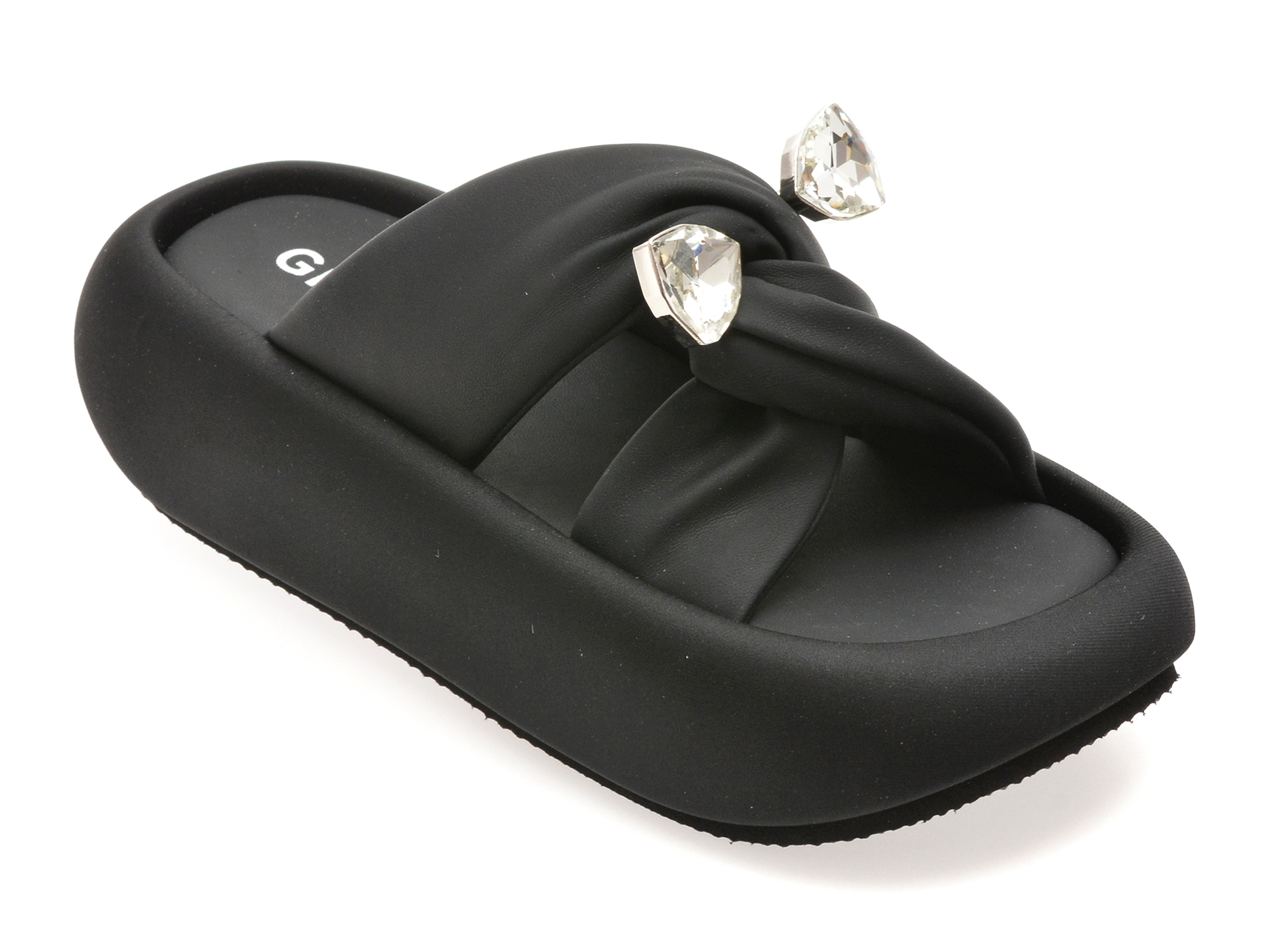 Papuci GRYXX Negri din Piele Ecologică