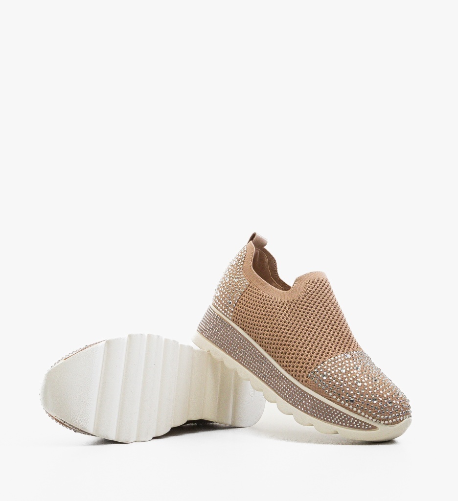 Pantofi Casual Sportif Roz - Confort Stilat - imagine 3
