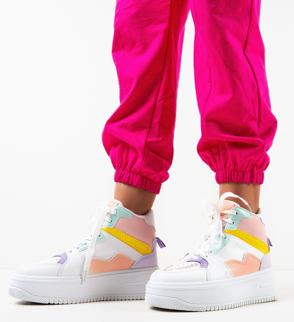Sneakers Dama Alfred Roz - Confort și Stil - imagine 3
