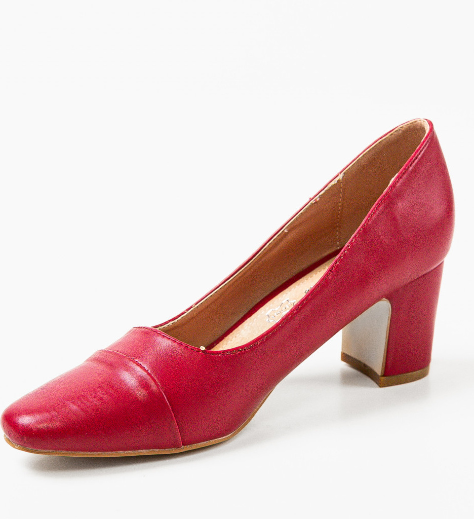 Pantofi Dama Parrish Grena | Eleganță și Stil - imagine 5