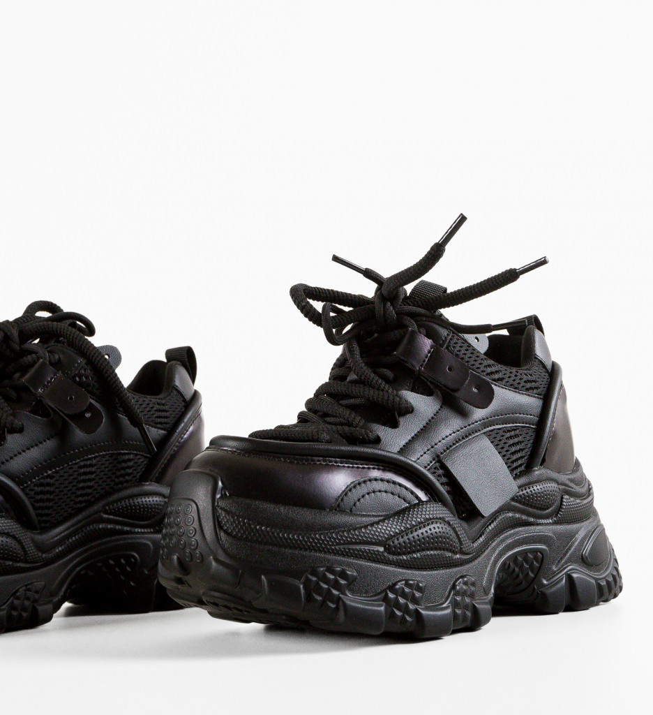 Sneakers Dody Dama Negri | Confort și Stil - imagine 7