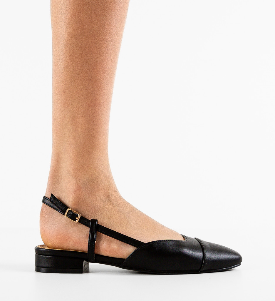 Pantofi Dama Perethom Negri | Toc Elegant și Stil - imagine 5