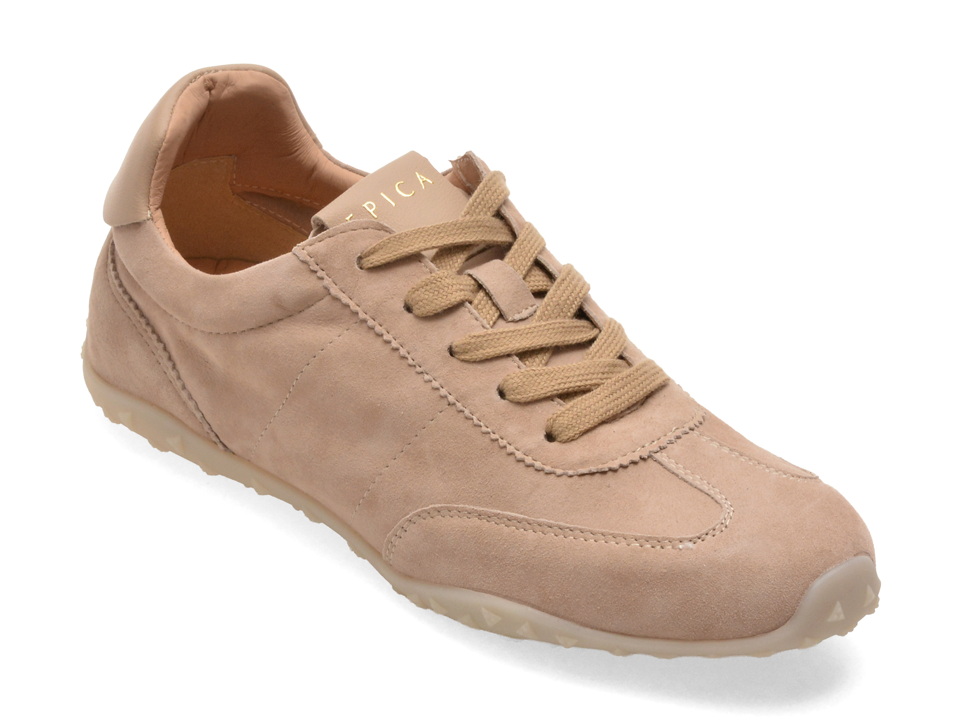 Pantofi Sport Epica Bej Piele Intoarsa