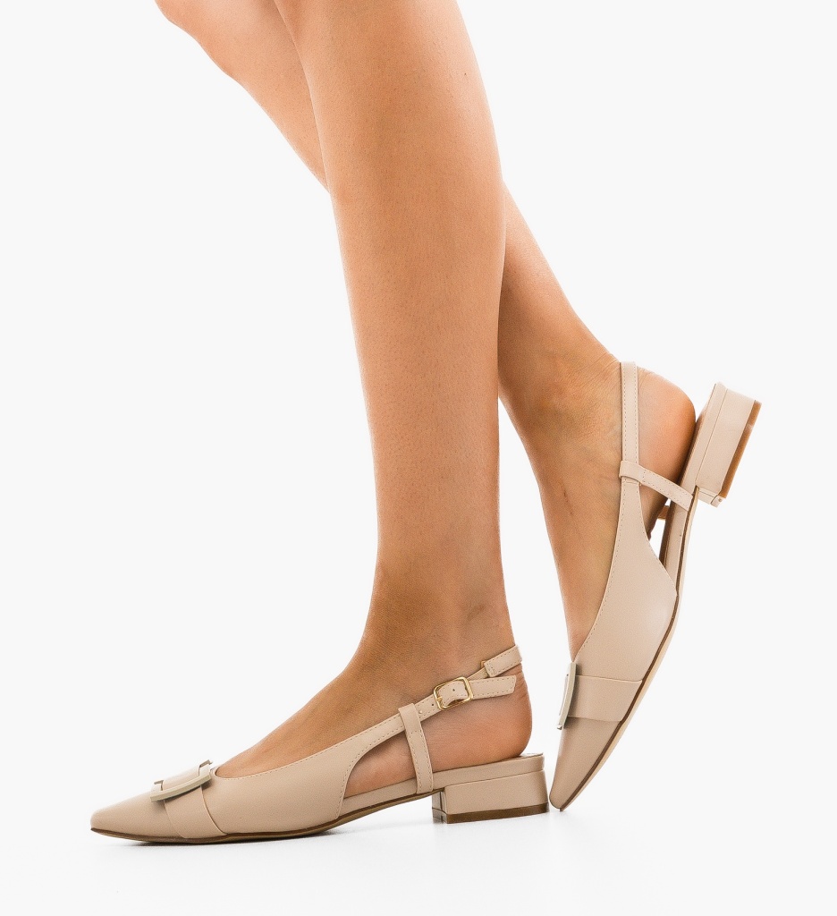 Balerini Dama Limna Bej | Confort si Eleganta - imagine 5