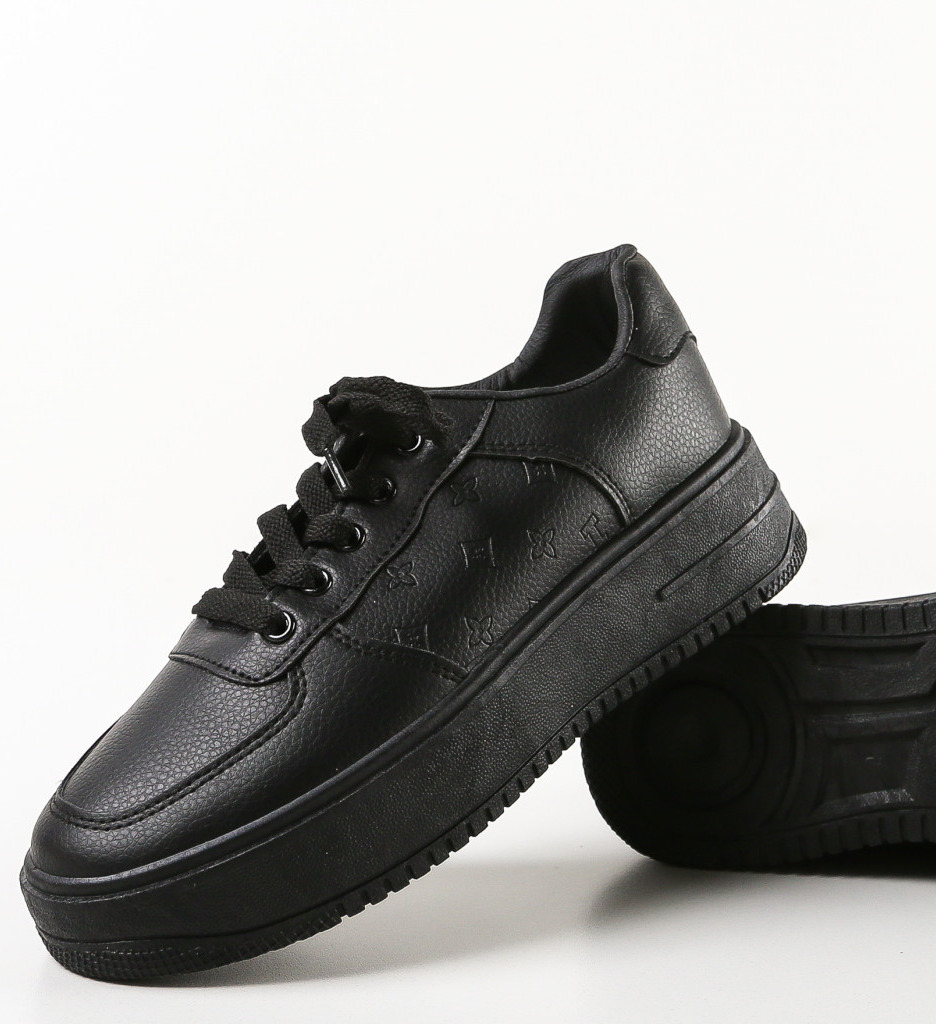Sneakers Dama Vitoe Negri | Confort și Stil