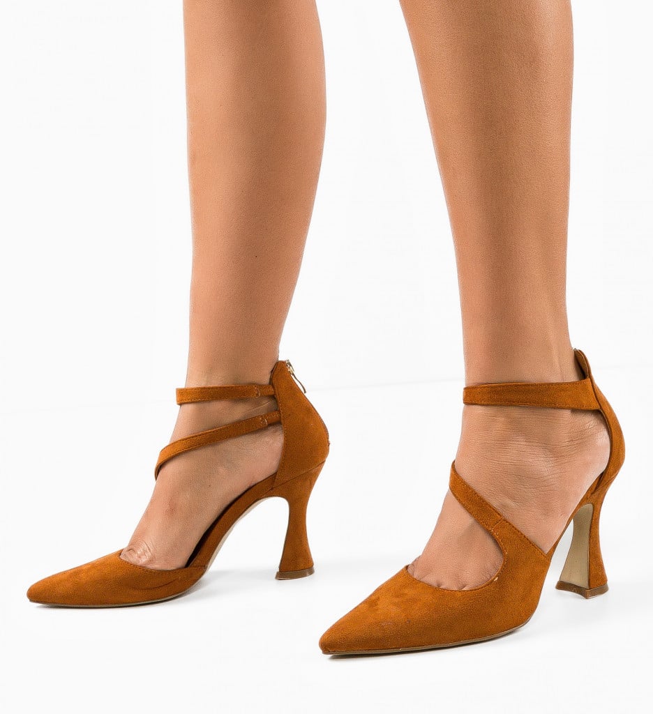 Pantofi dama Abdur Camel | Eleganță și Stil - imagine 6