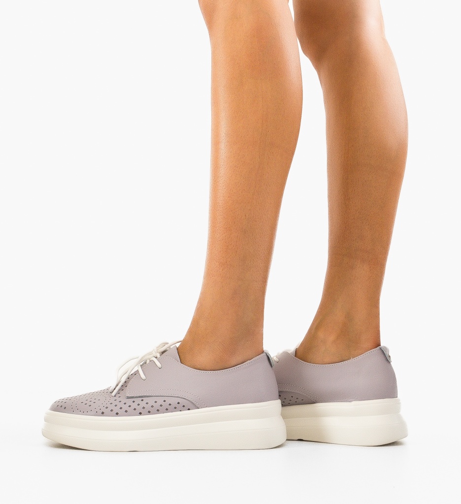 Pantofi Casual Alannah Mov - Confort și Stil - imagine 2