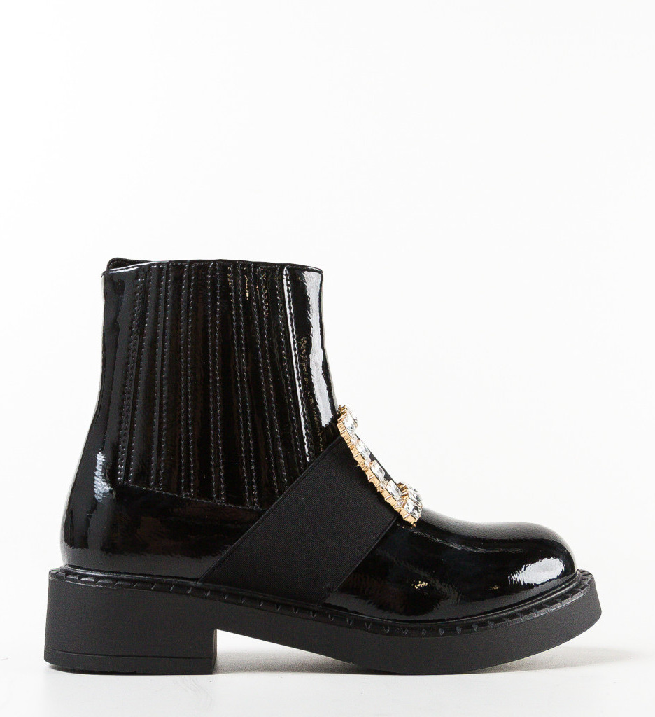 Ghete Dama Diaman Negre | Stil și Eleganță - imagine 4