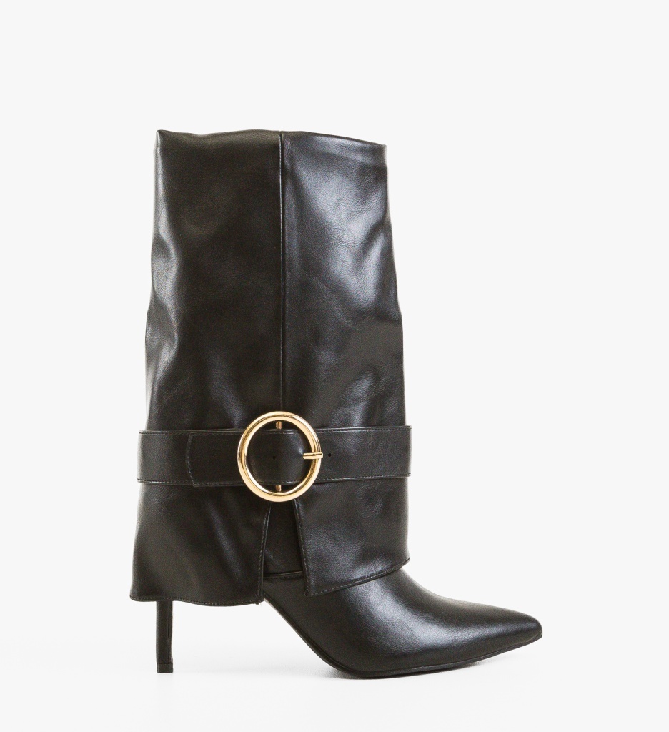 Cizme Karkez Negre Depurtat | Stil & Confort - imagine 6