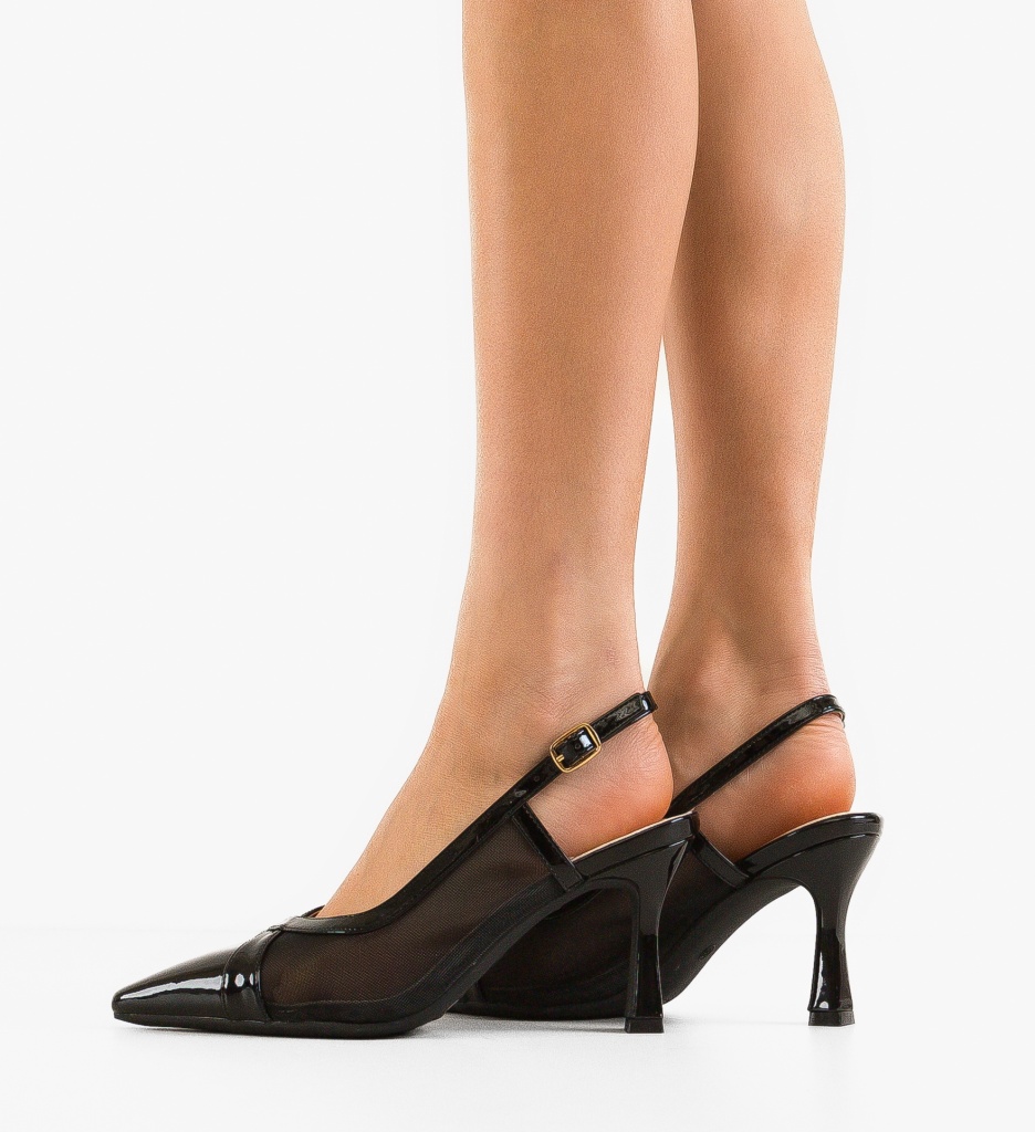 Pantofi Dama Jensen Negri - Eleganță și Stil - imagine 2