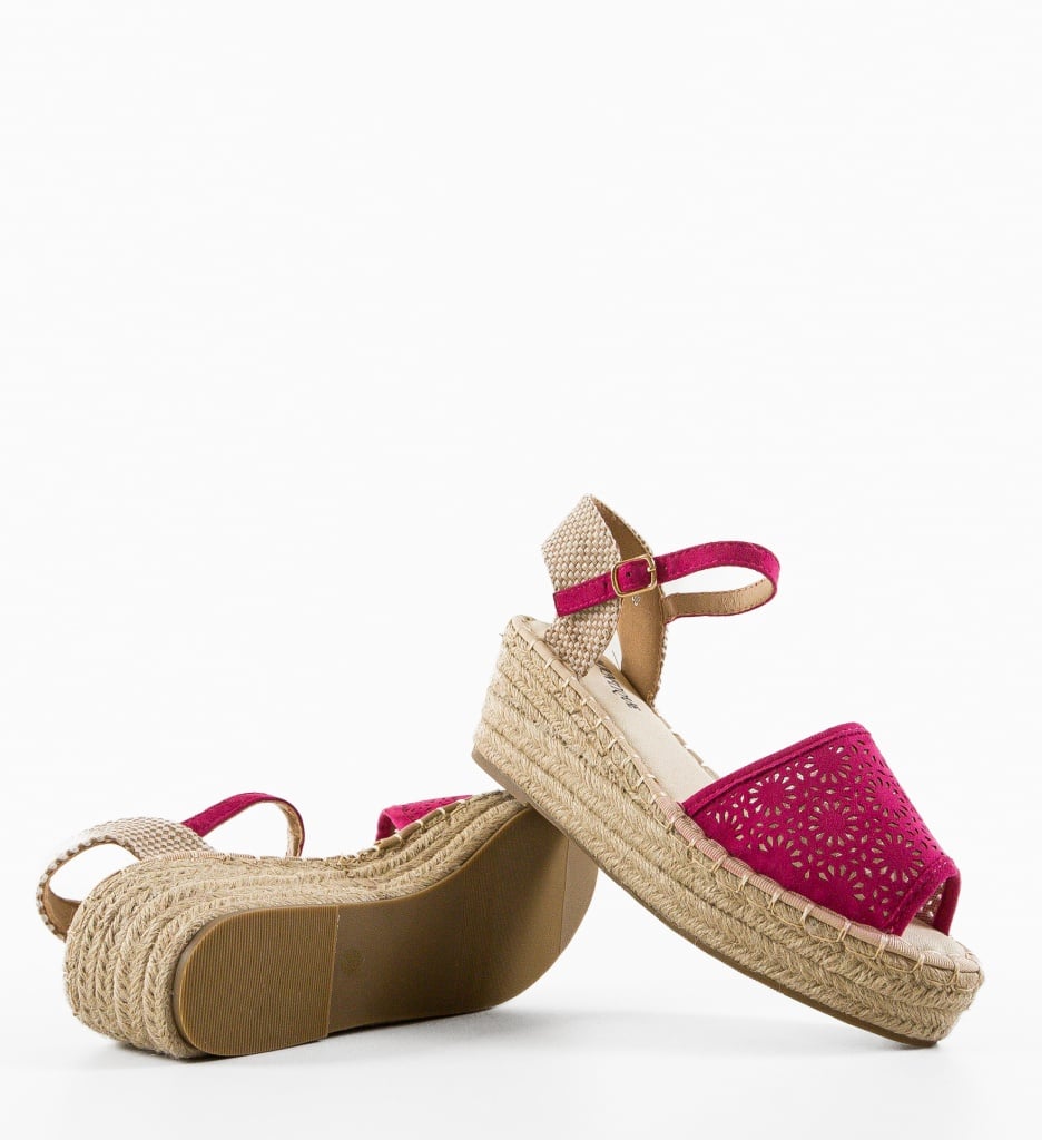 Sandale Dama Turan Fuchsia - Eleganță și Confort - imagine 7