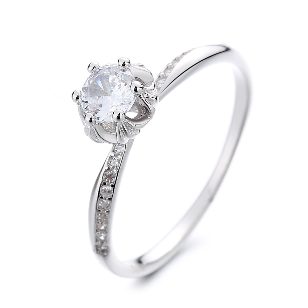 Inel Argint Delis cu Piatra | Eleganta Asigurata