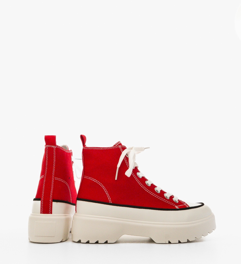 Pantofi Sport Lauren Rosii - Confort și Stil - imagine 3