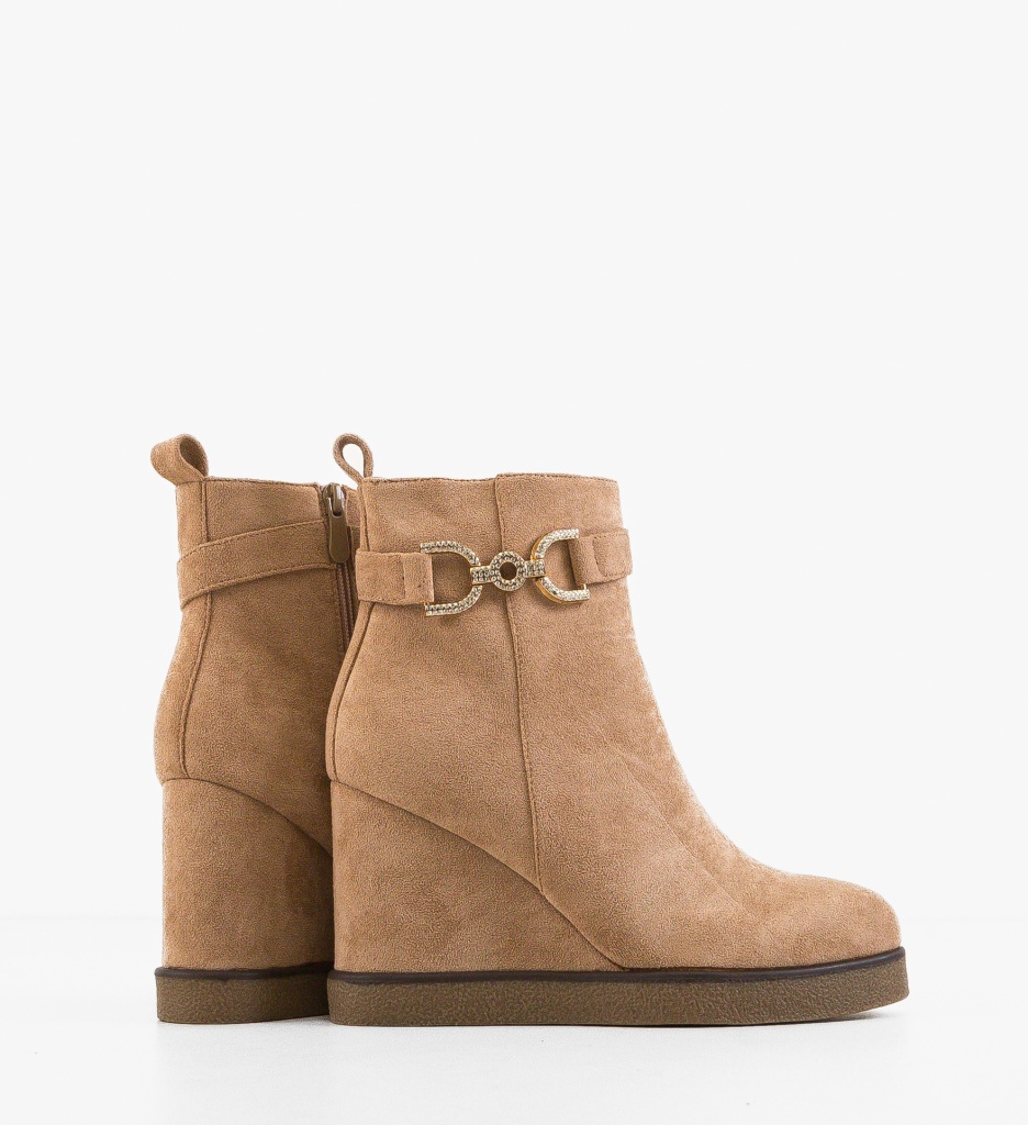 Botine Dama Sien Khaki | Eleganță și Confort - imagine 4