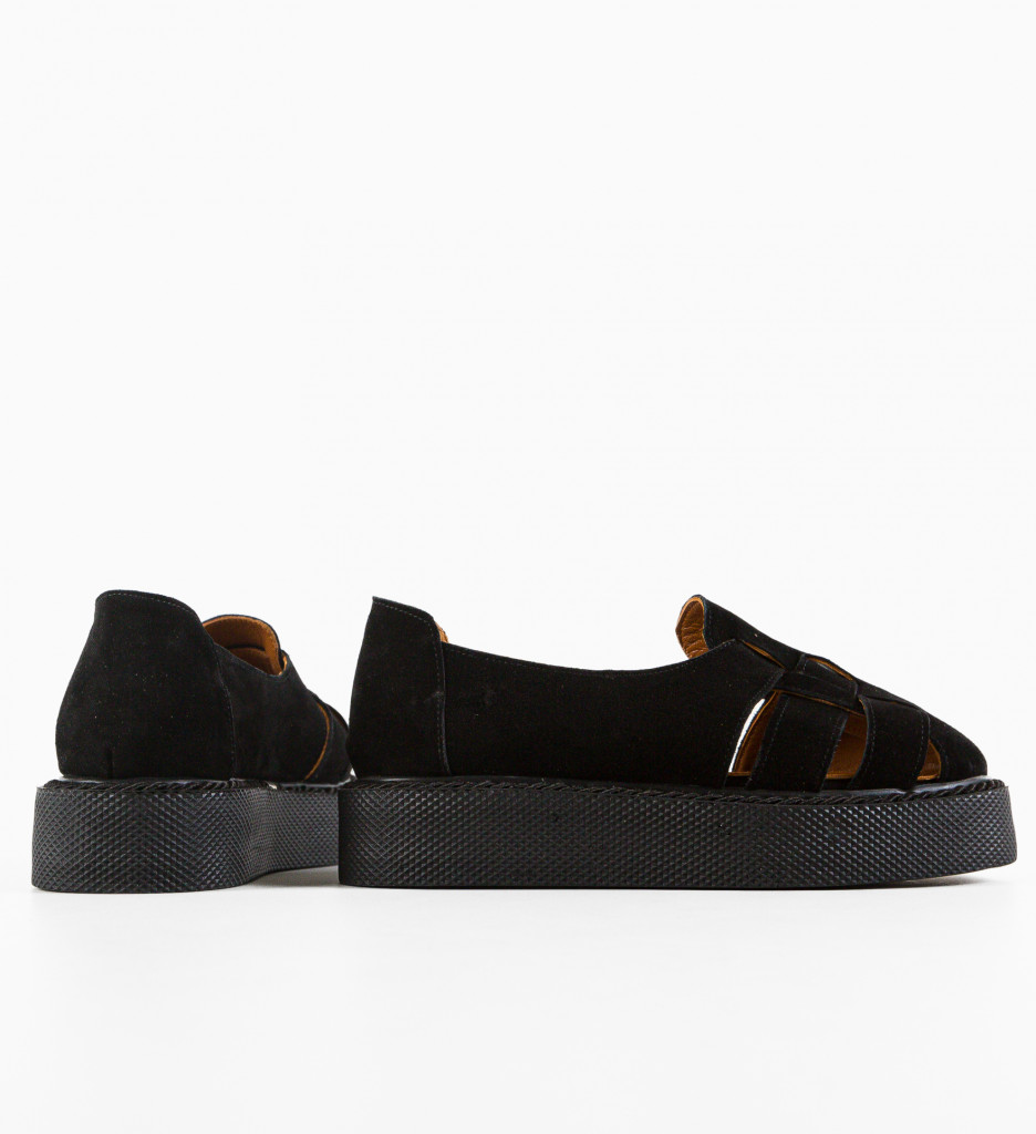 Pantofi Casual Anura Negri - Confort și Stil - imagine 5
