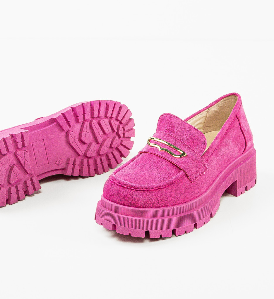 Pantofi Casual Jenny Fuchsia - Confort și Stil - imagine 8