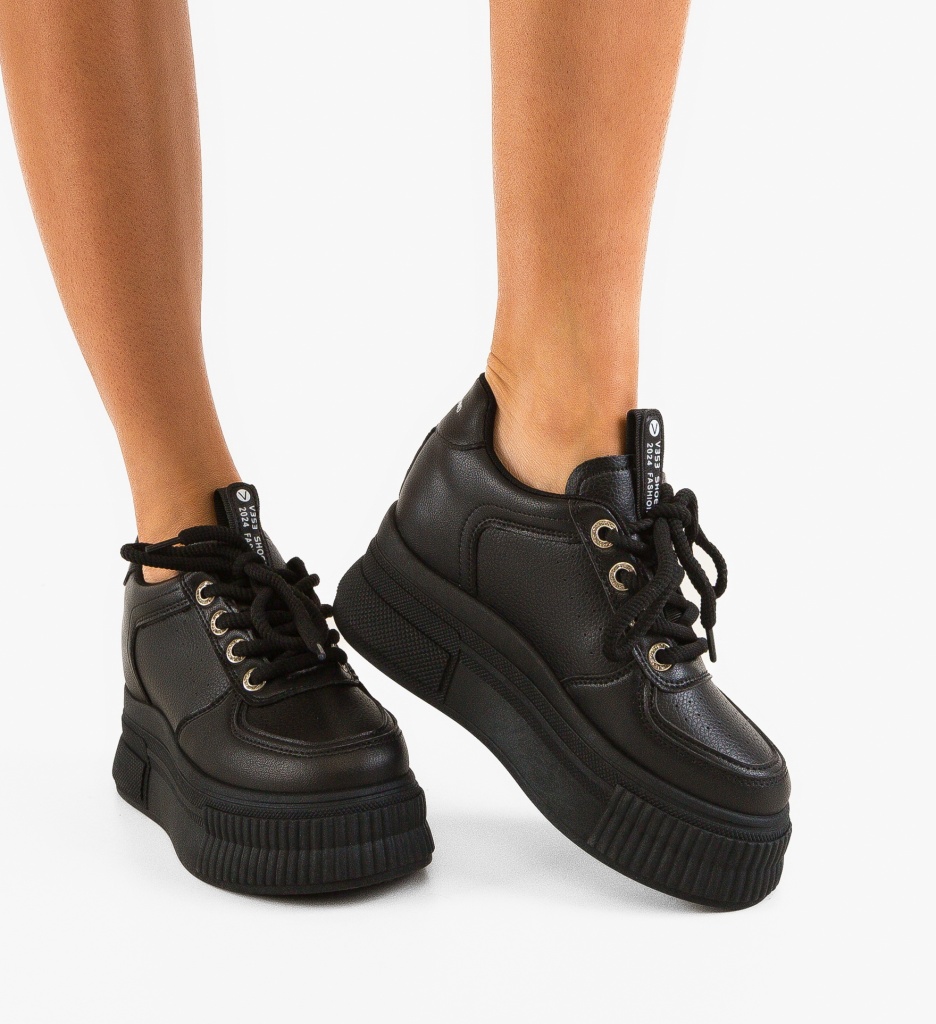 Sneakers Dama Shang Negri - Stil și Confort Sport