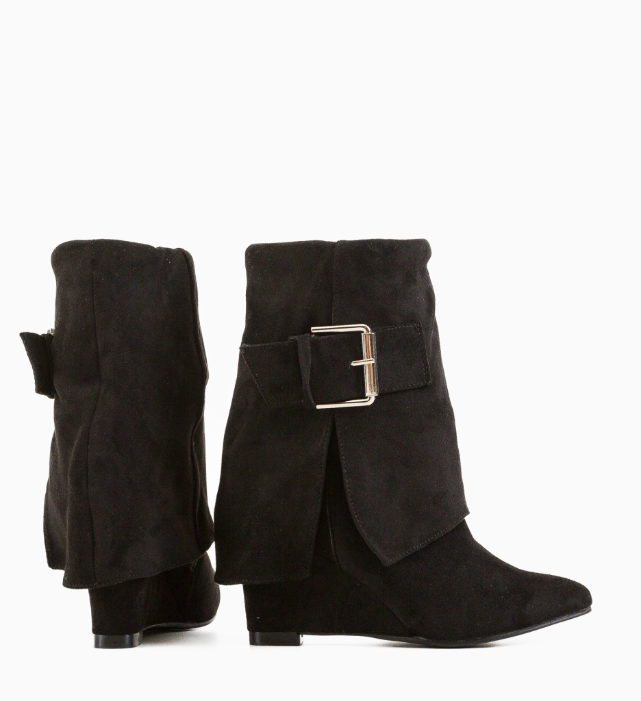 Botine Zhou Negre - Eleganță și Stil - imagine 6