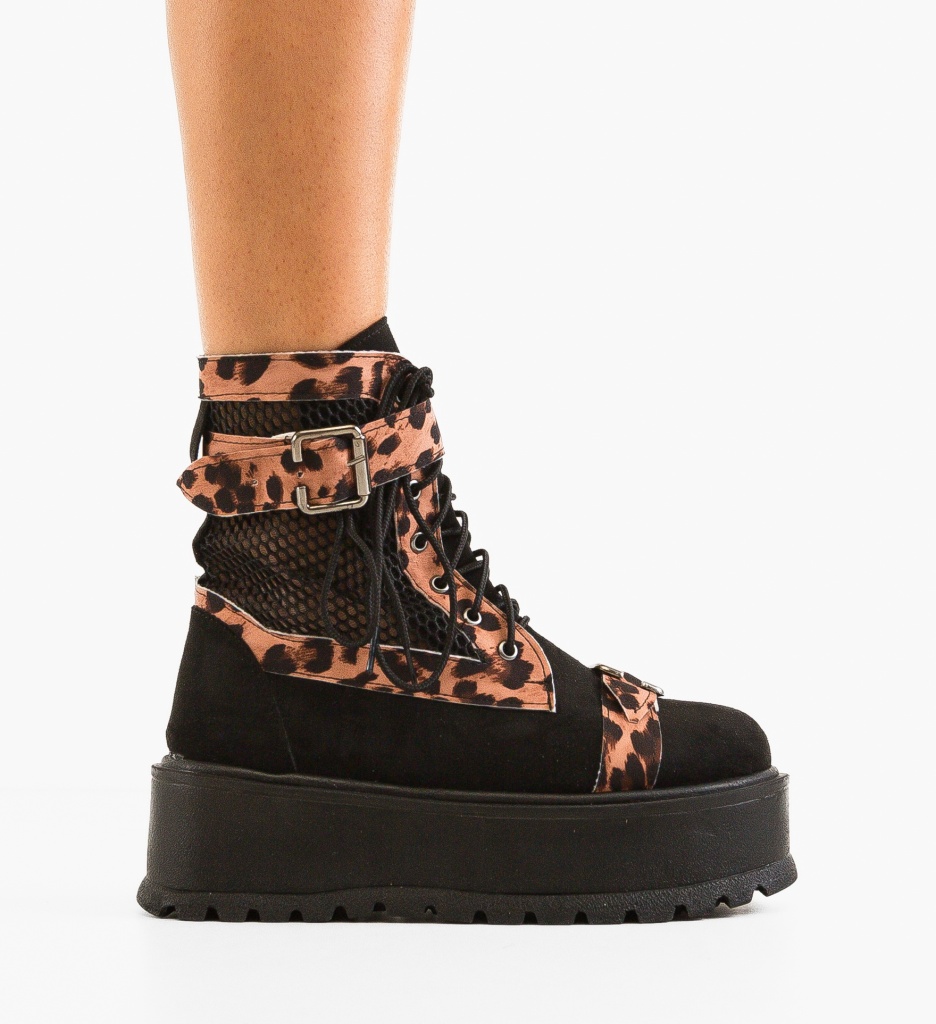 Ghete Dama Kenera Print | Stil & Confort - imagine 6