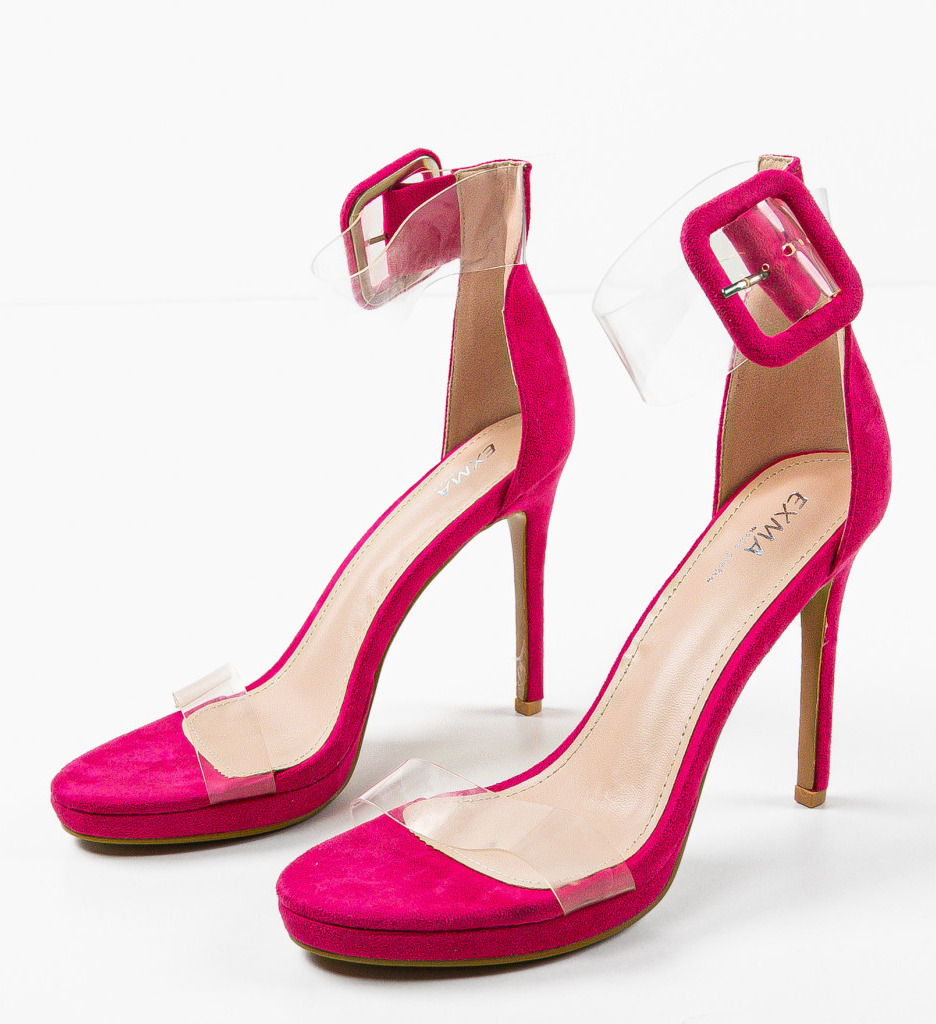 Sandale Akselsen Fuchsia - Eleganță și Stil - imagine 4