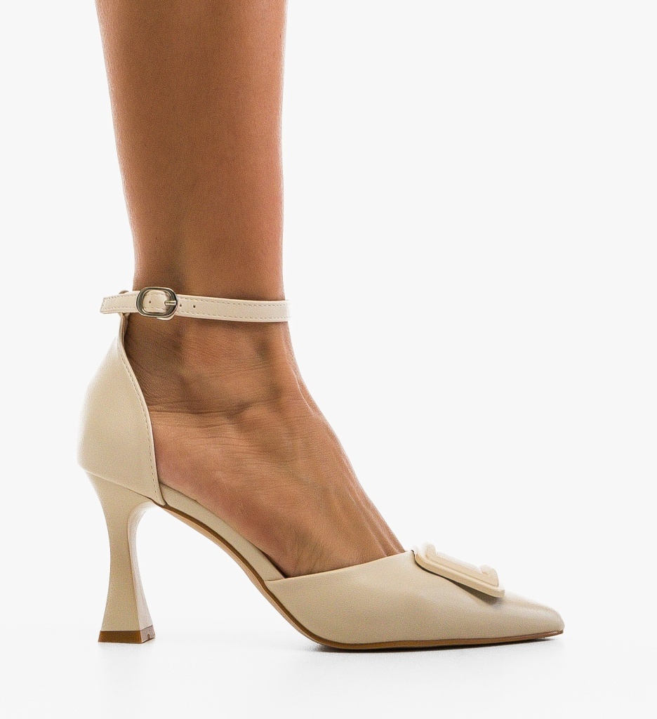 Pantofi Dreas Bej Depurtat - Eleganță și Stil - imagine 5