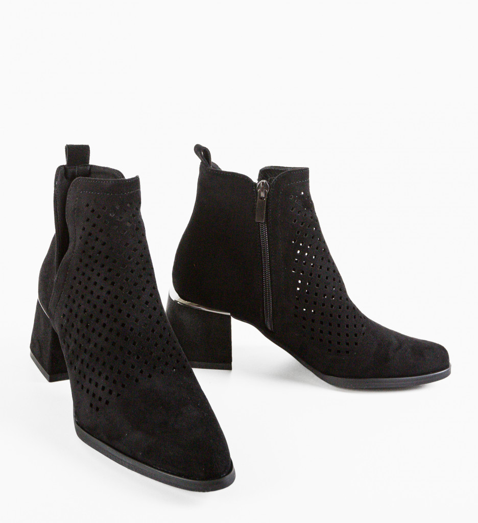 Botine Dama Maraya Negre - Eleganță și Stil - imagine 7