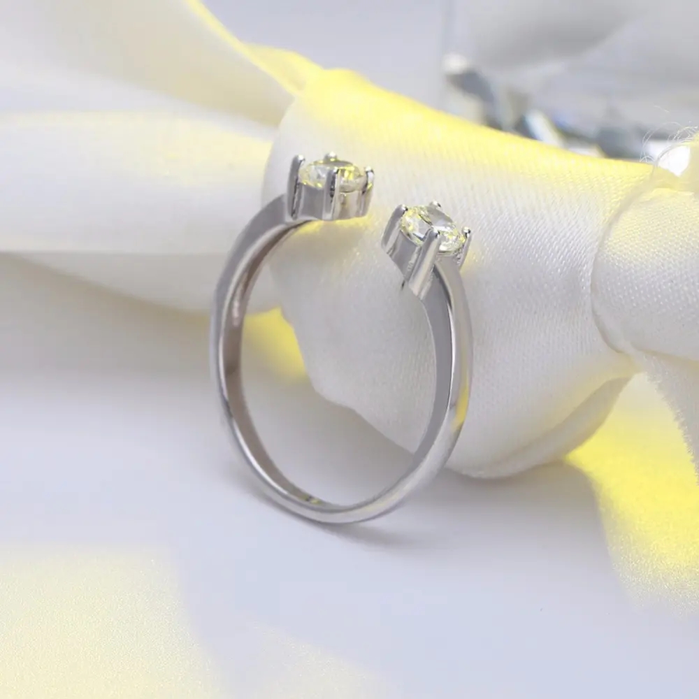 Inel Argint Reglabil Delis | Eleganță 925 - imagine 3