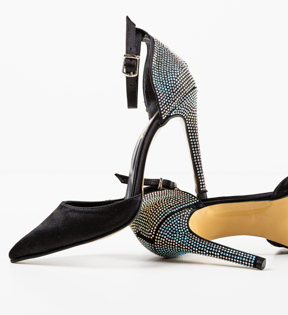 Pantofi Dama Uzinan Negri | Toc Elegant - imagine 8