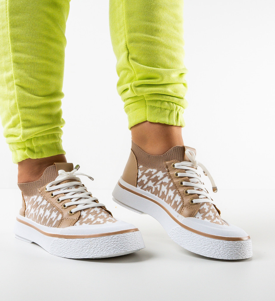 Pantofi Sport Diogo Khaki | Confort și Stil Urban - imagine 2