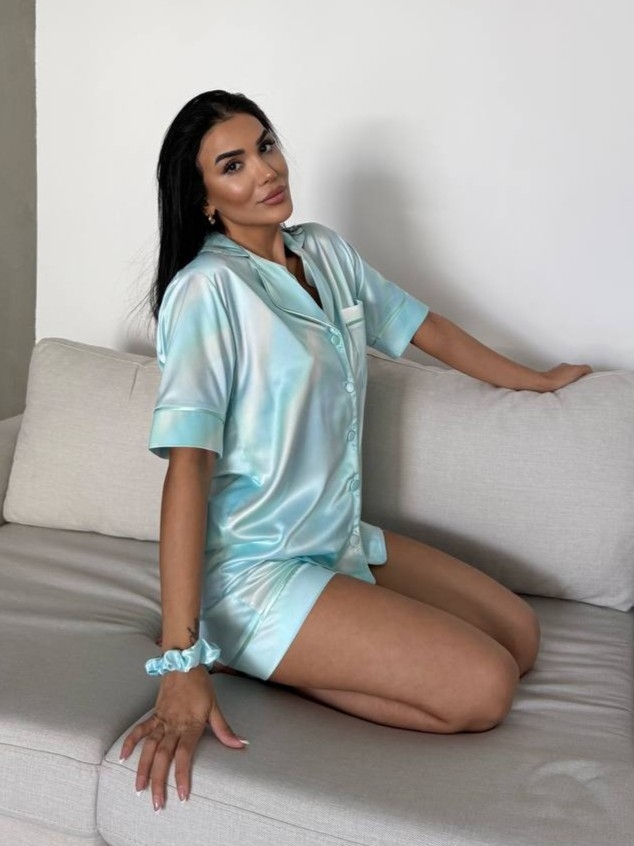 Pijama 2 piese Delis, Ocean Breeze - imagine 2