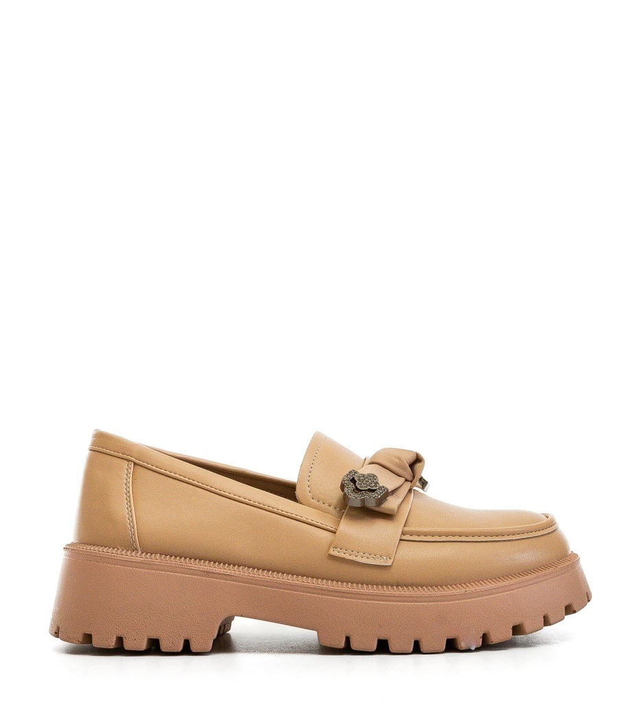 Pantofi Casual Dama Vrerru Bej – Confort și Eleganță - imagine 6