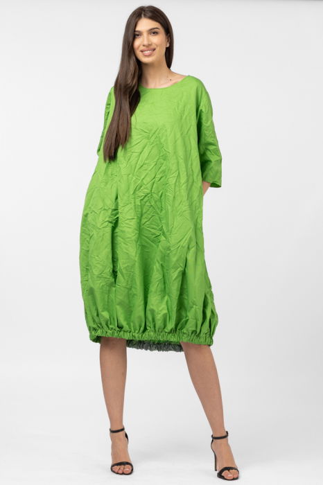 Rochie Midi Verde Gogosar Shopika | Stil Elegant