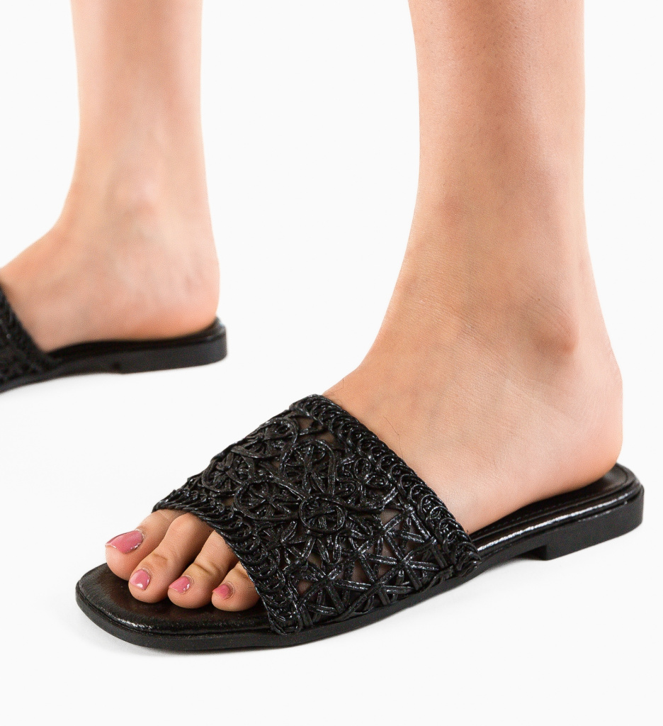 Sandale Dama Sher Negri | Eleganță și Confort - imagine 4