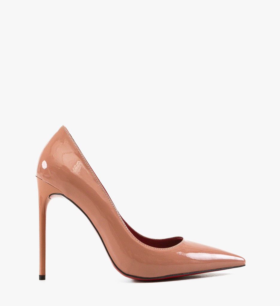 Botine Dama Nude cu Toc Elegante - imagine 6