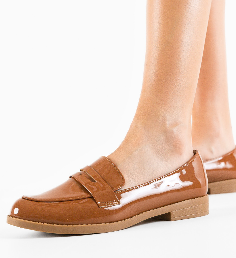 Pantofi Chikere Camel | Confort și Stil Casual - imagine 3