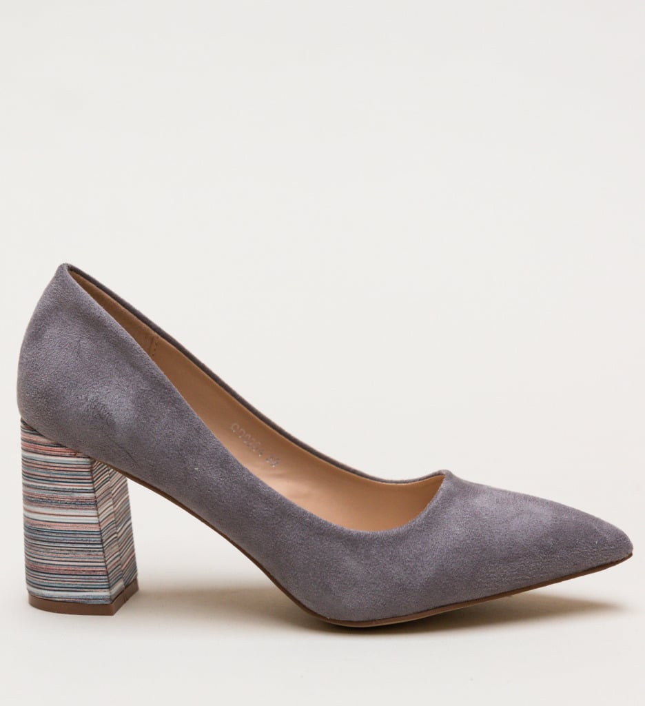 Pantofi Ferne Gri - Stil și Eleganță Asigurată - imagine 9