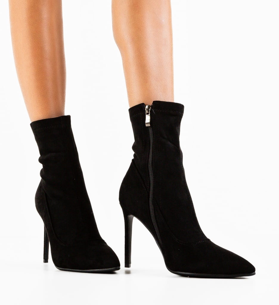 Botine Dama Negre Mas | Eleganță Asigurată