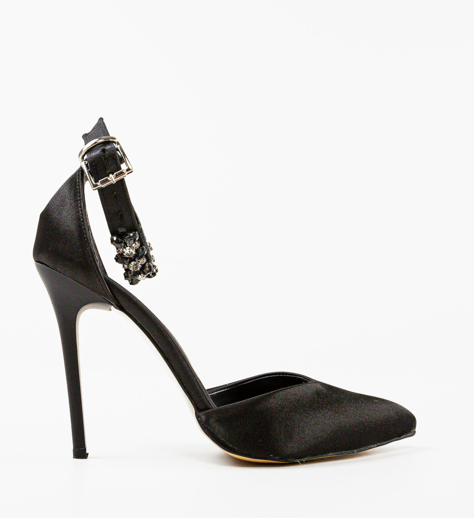Pantofi dama Kobeza Negri | Eleganță și Stil - imagine 7
