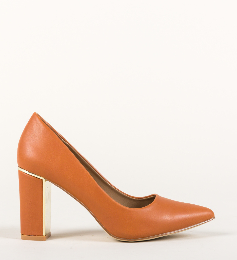 Pantofi Tiramis Camel - Eleganță și Stil - imagine 5
